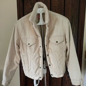 Sherpa Lined Corduroy Levi’s Jacket